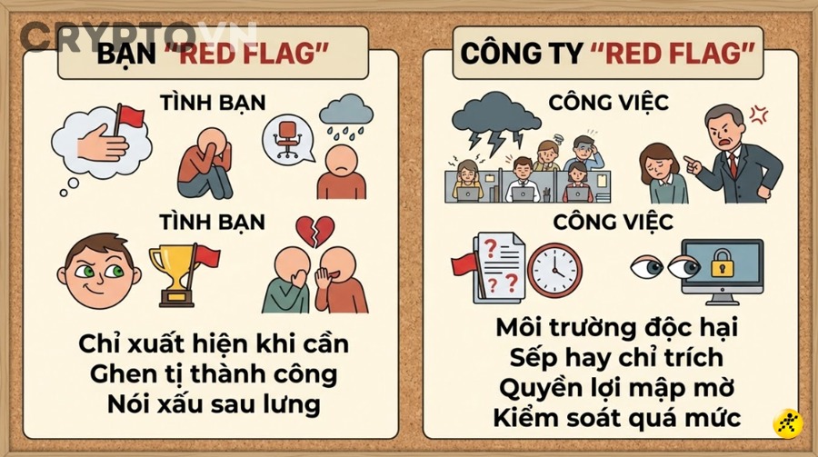 Những loại red flag nào trong crypto thường bị nhà đầu tư bỏ qua?