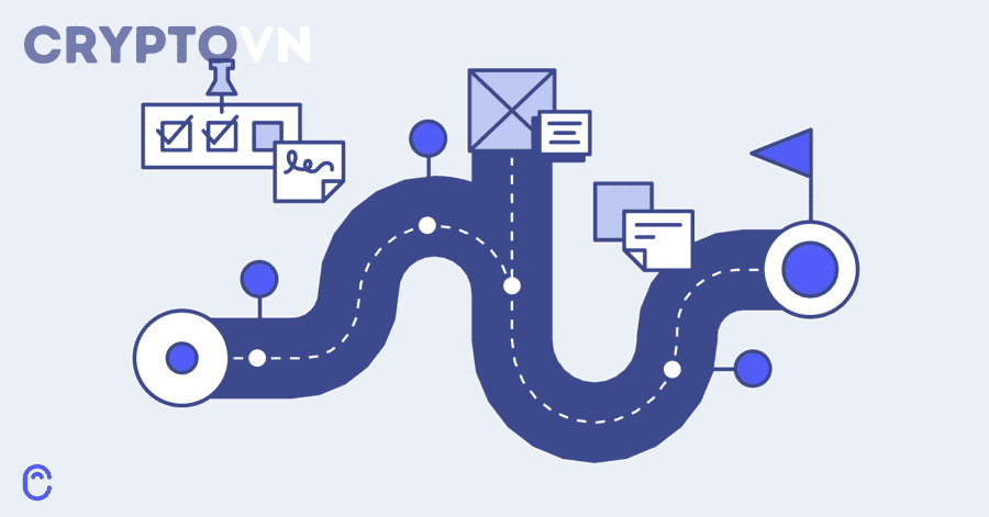 Nhà đầu tư đánh giá roadmap dự án crypto trước khi đầu tư