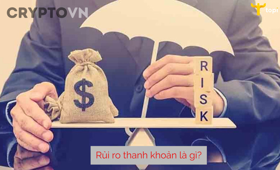 Biểu đồ tài chính minh họa khái niệm thanh khoản trong đầu tư và crypto