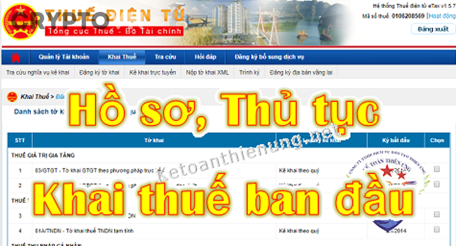Hồ sơ thuế và chứng từ cần lưu khi khai thuế