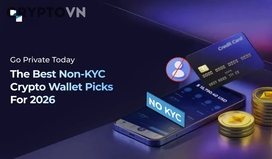 Giao diện bảo mật tài khoản crypto trên sàn không KYC