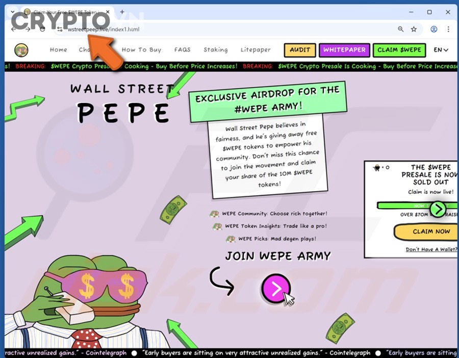 Những dấu hiệu nào cho thấy một token đang giả mạo PEPE hoặc có mô hình lừa đảo?